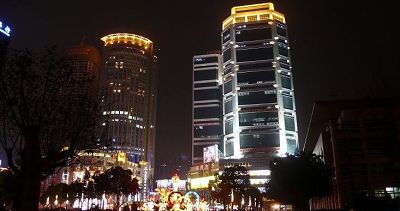 Nanjing Pictures: Night Street